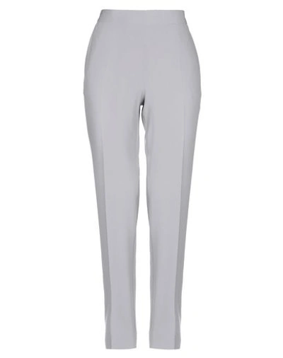 Shop Alberto Biani Pants In Light Grey