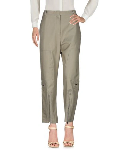 Shop Stella Mccartney Woman Pants Khaki Size 4-6 Cotton, Polyamide In Beige