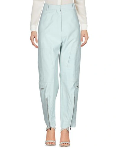 Shop Stella Mccartney Woman Pants Sky Blue Size 4-6 Cotton, Polyamide