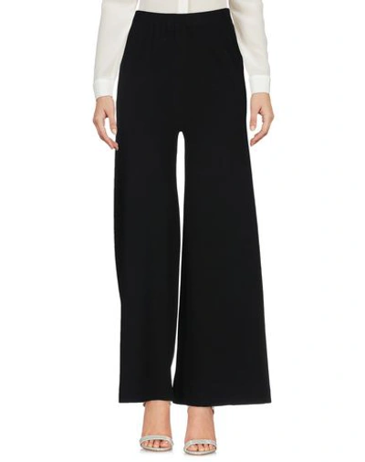 Shop Moschino Woman Pants Black Size 4 Viscose, Polyester