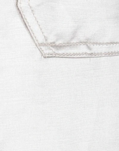 Shop Blumarine Woman Pants Light Grey Size 4 Linen, Silk