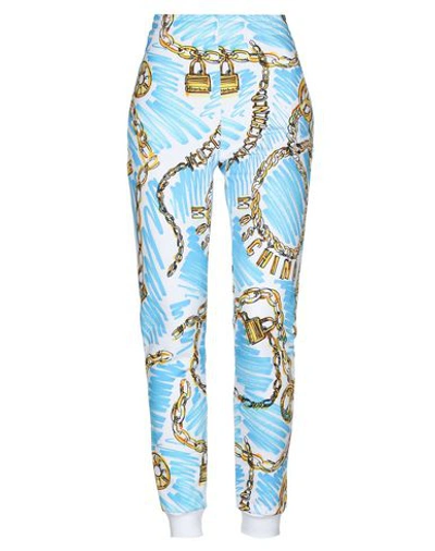 Moschino Pants In Sky Blue