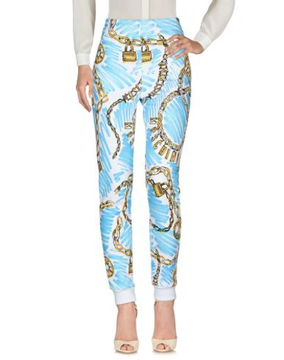 Moschino Pants In Sky Blue