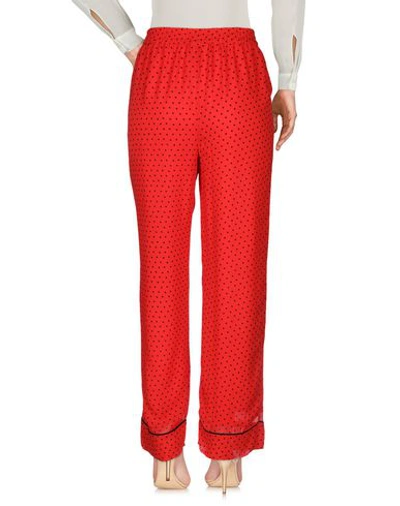 Shop Ganni Woman Pants Red Size 10/12 Viscose