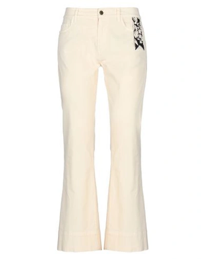 Shop The Gigi Casual Pants In Ivory