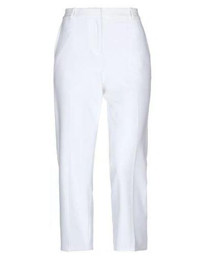 Shop Michael Michael Kors Pants In White