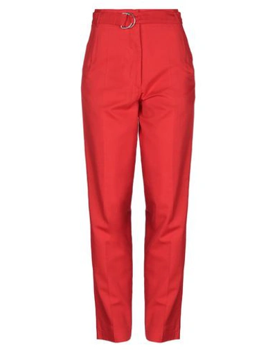 Shop Sportmax Code Pants In Red