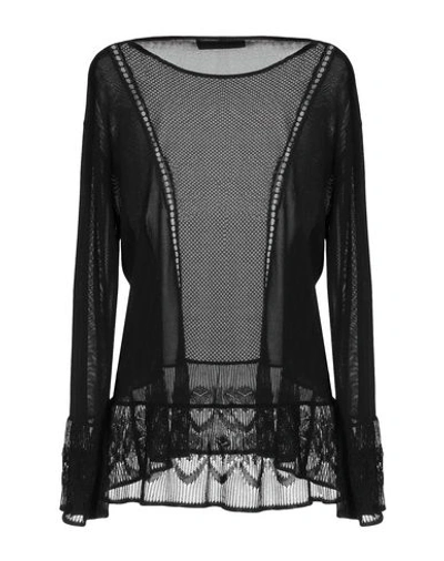 Shop Alberta Ferretti Woman Sweater Black Size 4 Viscose