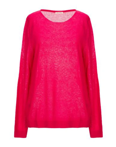 Shop American Vintage Woman Sweater Garnet Size M Acrylic, Lyocell, Wool In Red