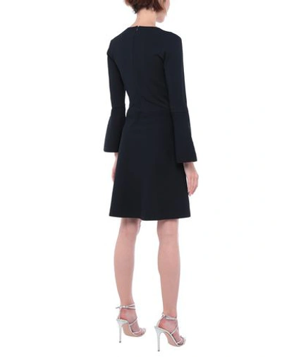 Shop Stella Mccartney Short Dress In Dark Blue
