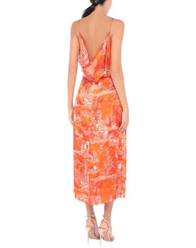 Shop Antonio Berardi 3/4 Length Dresses In Orange