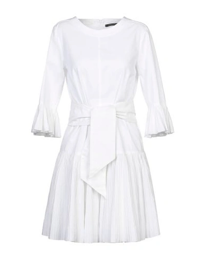 Shop Antonino Valenti Short Dress In White