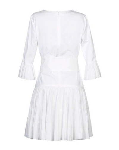 Shop Antonino Valenti Short Dress In White