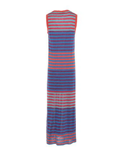 Woolrich Midi Dresses In Azure