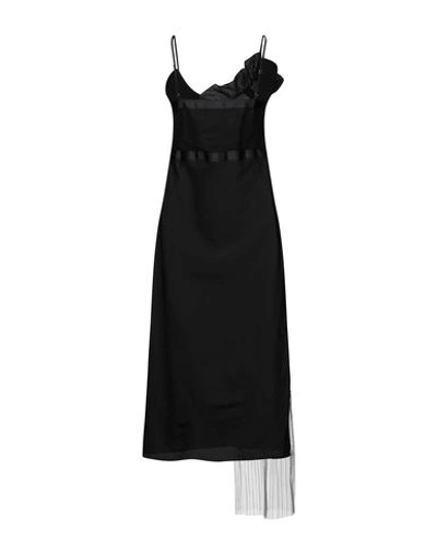 Shop House Of Holland Midi Dress In Black