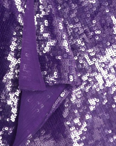 Shop Alberta Ferretti Mini Skirt In Purple