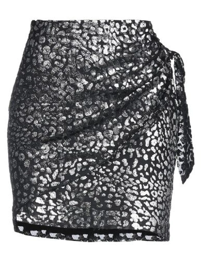 Iro Knee Length Skirts In Black