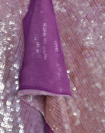 Shop Alberta Ferretti Woman Mini Skirt Lilac Size 8 Polyamide, Silk In Purple