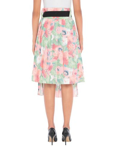 Plan C Midi Skirts In Pink