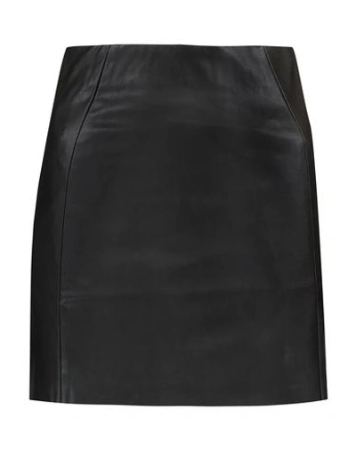 Shop Mcq By Alexander Mcqueen Mini Skirt In Black