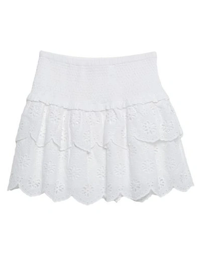 Shop Michael Michael Kors Mini Skirts In White