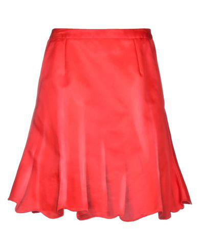 Moschino Knee Length Skirt In Red | ModeSens