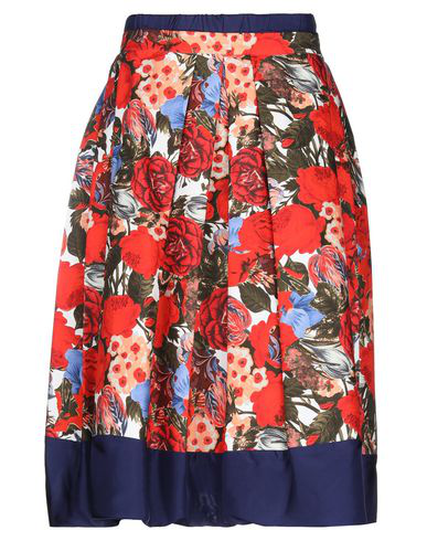 Marni Midi Skirts In Red | ModeSens
