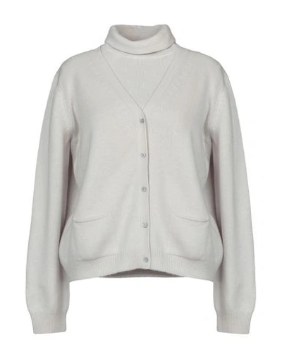 Shop Les Copains Cashmere Blend In Light Grey