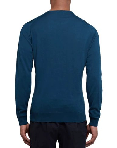Shop John Smedley Sweater In Blue