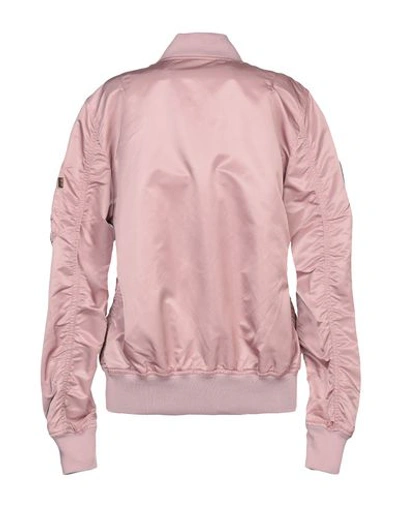 Shop Alpha Industries Bomber In Pink