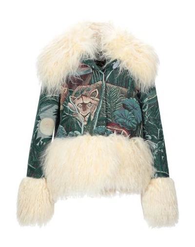 Shop Kenzo Jacket In Green