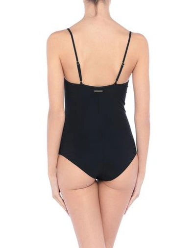 Shop Stella Mccartney One-piece Swimsuits In Black