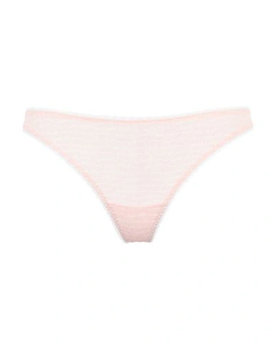 Shop Stella Mccartney Thongs In Light Pink