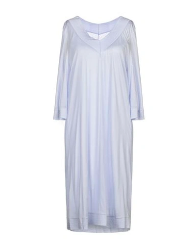 Shop Hanro Nightgown In Lilac