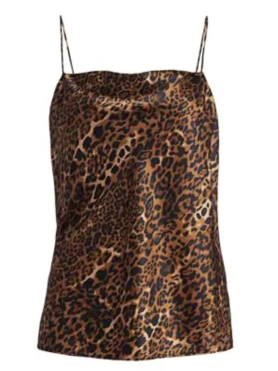Shop Cami Nyc The Axel Leopard-print Camisole In Animal