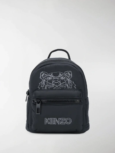 Shop Kenzo Mini Tiger Backpack In Black