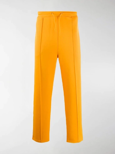 Shop Kenzo Tailored Jogging Trousers In Orange