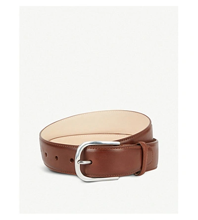 Shop Paul Smith Accessories Vegetable-tanned Leather Belt