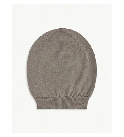 Shop Rick Owens Cashmere Beanie In Dust