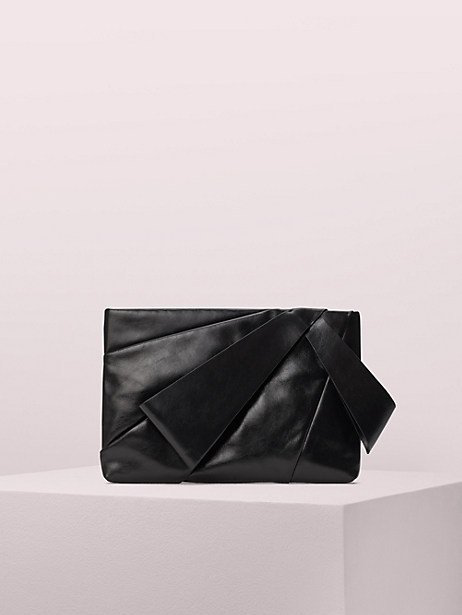 black shimmer clutch