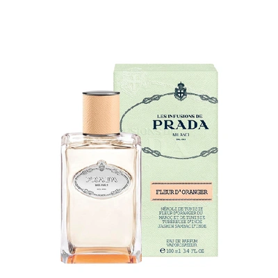 Shop Prada Fleur D'oranger 100ml In Transparent