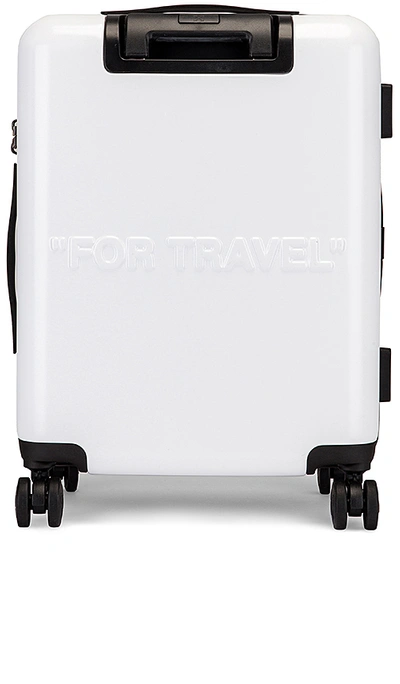 Shop Off-white Arrow Trolley In White