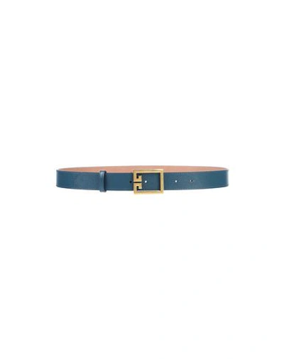 Shop Givenchy Regular Belt In Deep Jade