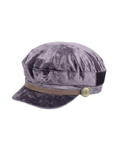 Shop Brunello Cucinelli Hat In Dark Purple