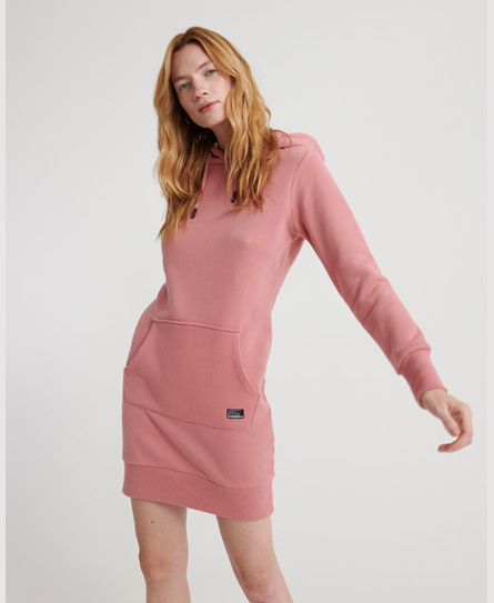 superdry sweatkleid orange label