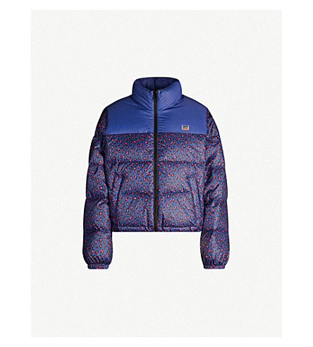 Levi's Francesca Shell-down Puffer Jacket In Blue | ModeSens