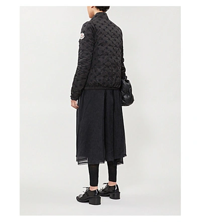 Shop Moncler Genius 4 Moncler Simone Rocha Hillary Embroidered Shell Jacket In Black