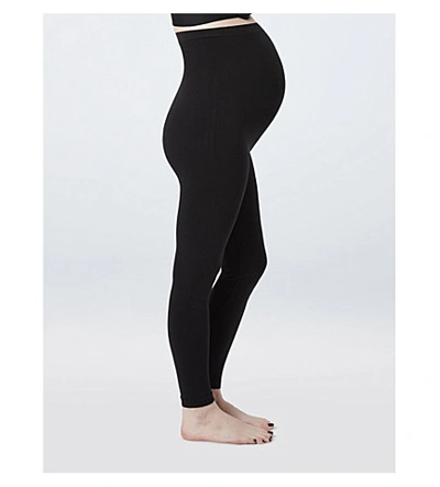 Shop Spanx Women's Very Black Mama Look At Me Now Seamless Leggings