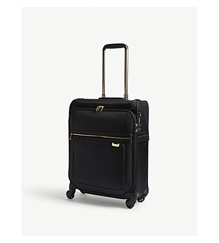 samsonite uplite spinner black gold