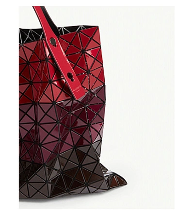 Shop Bao Bao Issey Miyake Prism Large Pvc Tote Bag In Red Mix